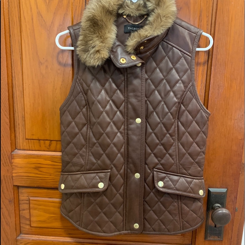leather vest